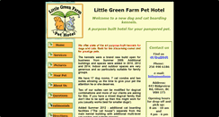Desktop Screenshot of littlegreenfarm.ca
